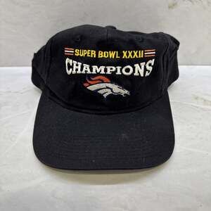 Vintage Denver Broncos Super Bowl XXXII Champions Headmaster Adjustable Hat NFL